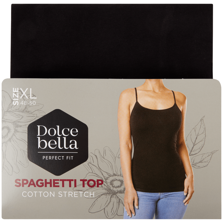 Top de alças Dolce Bella