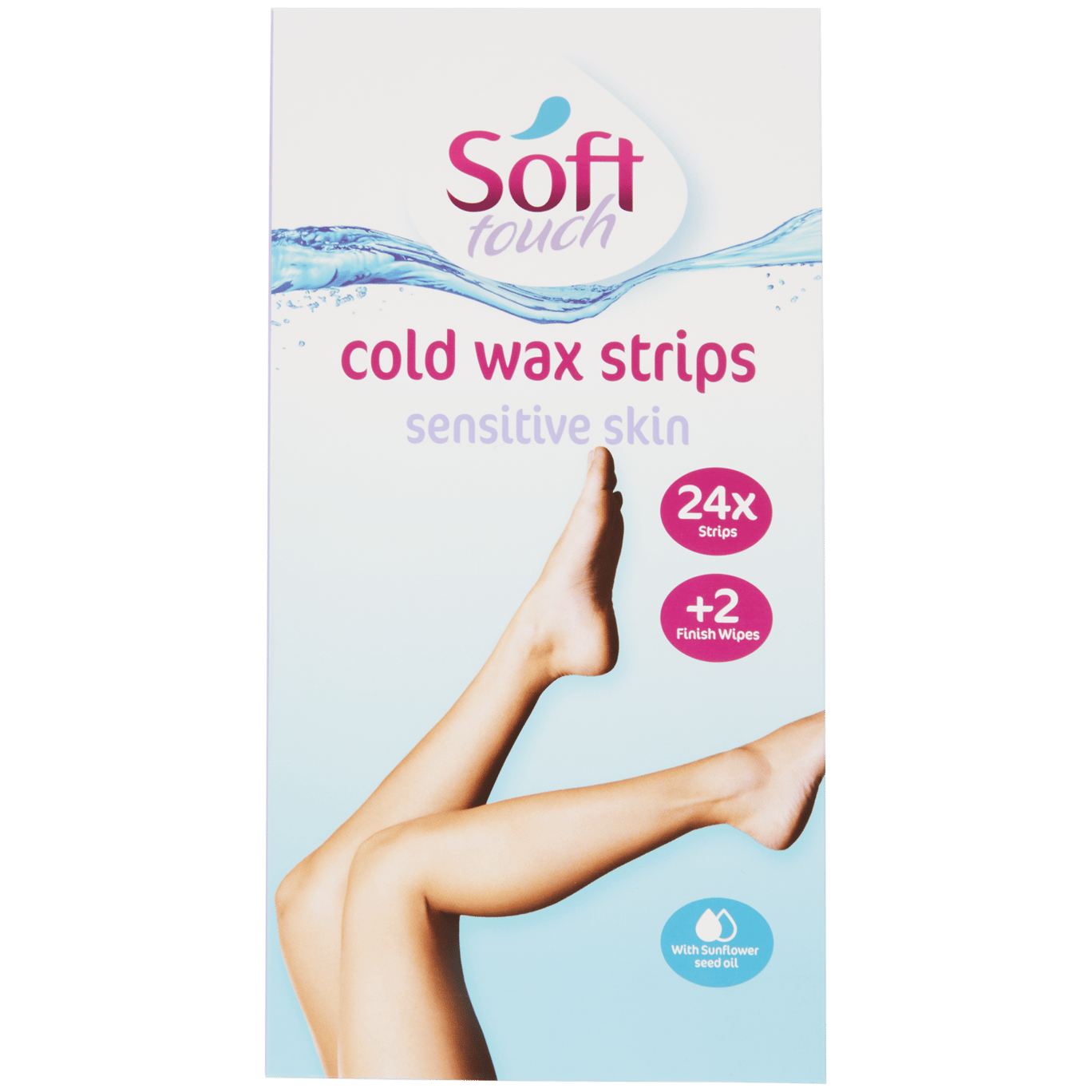 Soft Touch Waxstrips Sensitive Skin Action Nl