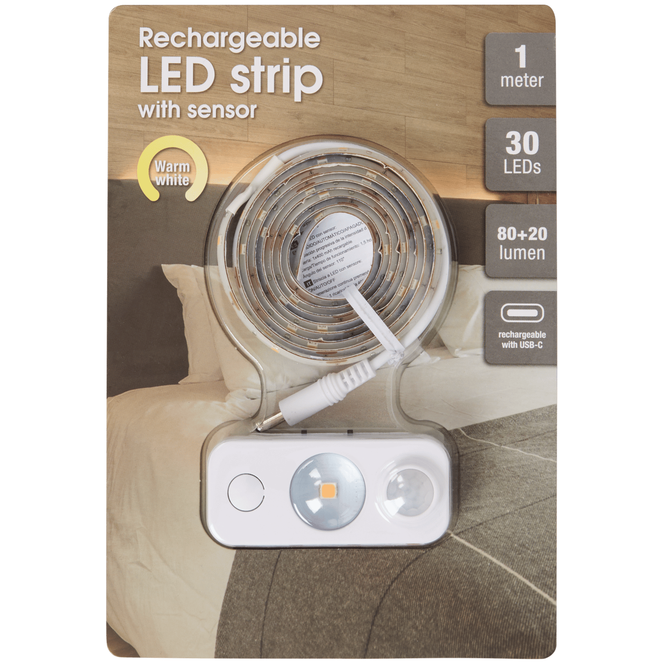 Bande LED rechargeable