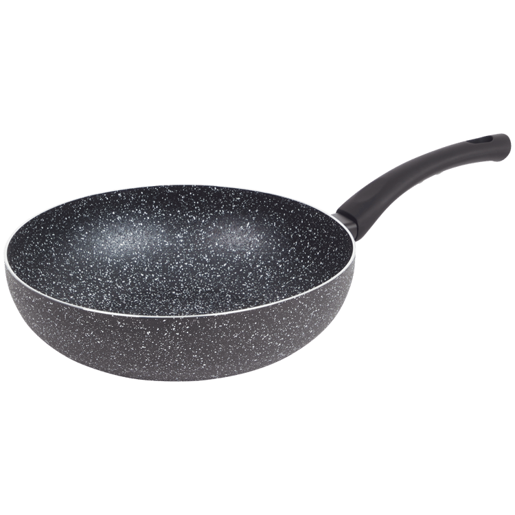 Granitová pánev wok