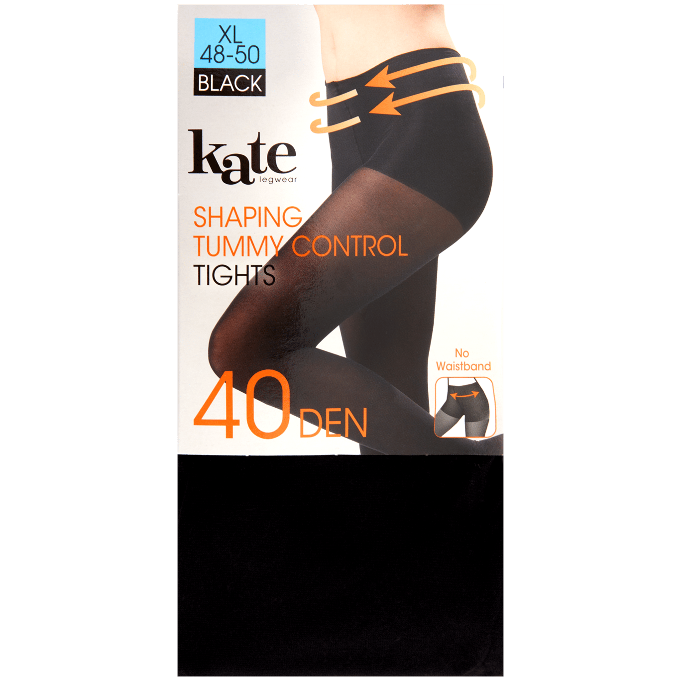 Collants modeladores Tummy Control Kate Legwear Tummy Control 40 denier
