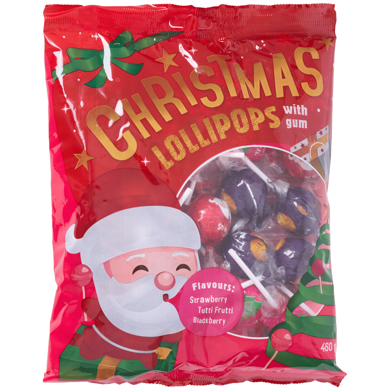 Fundiez Weihnachtslolli mit Kaugummi