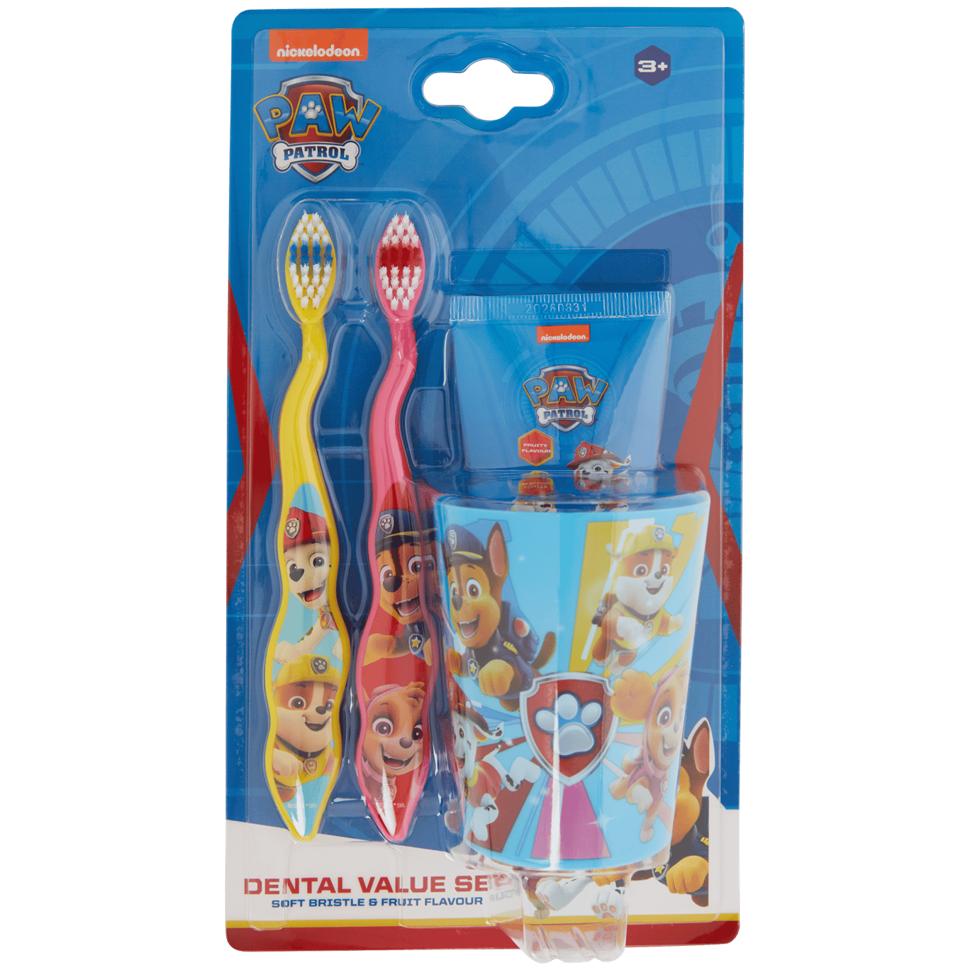 Kit para cuidado bucal Paw Patrol