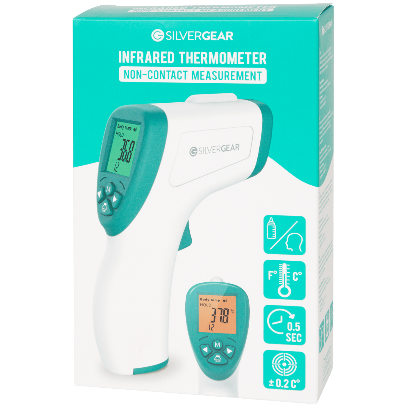 dealer Mainstream Ideaal Silvergear infrarood-thermometer | Action.com