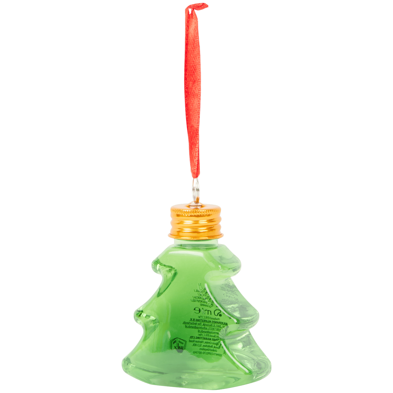 Colgante navideño de gel de ducha