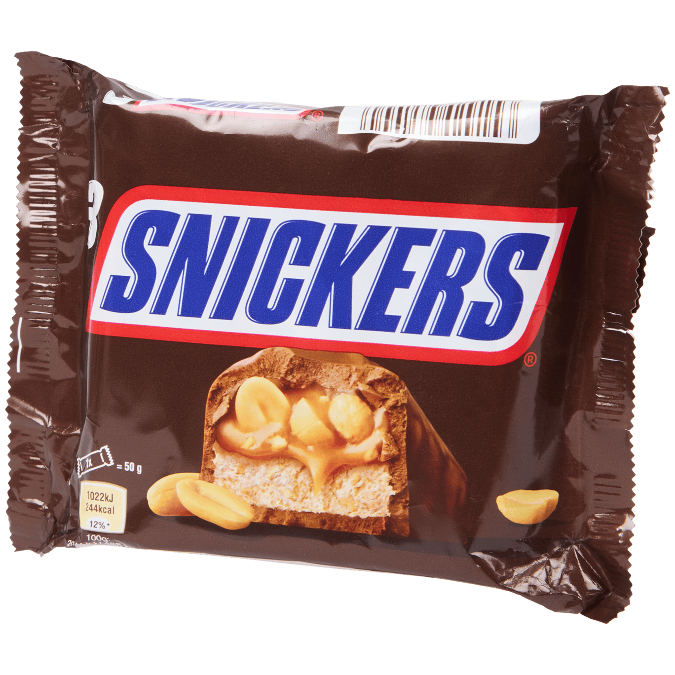 Barritas de chocolate Snickers