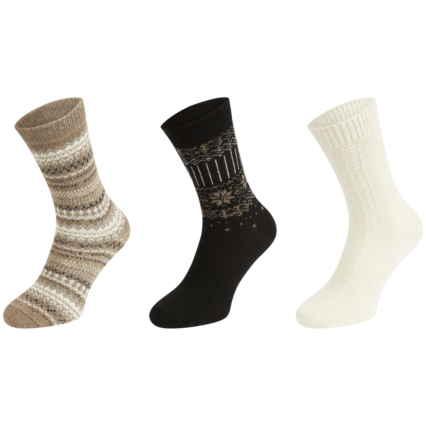 Chaussettes en laine mélangée