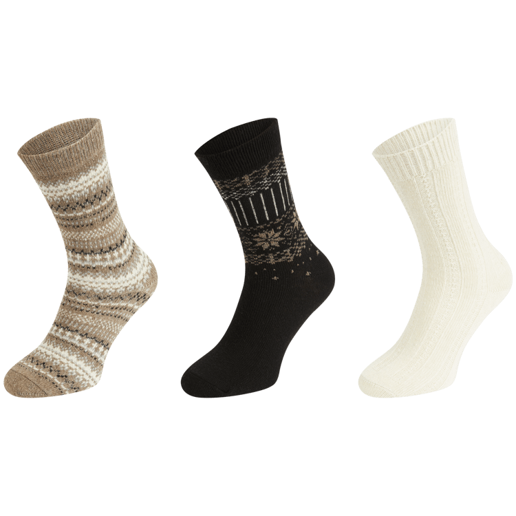 Chaussettes en laine mélangée