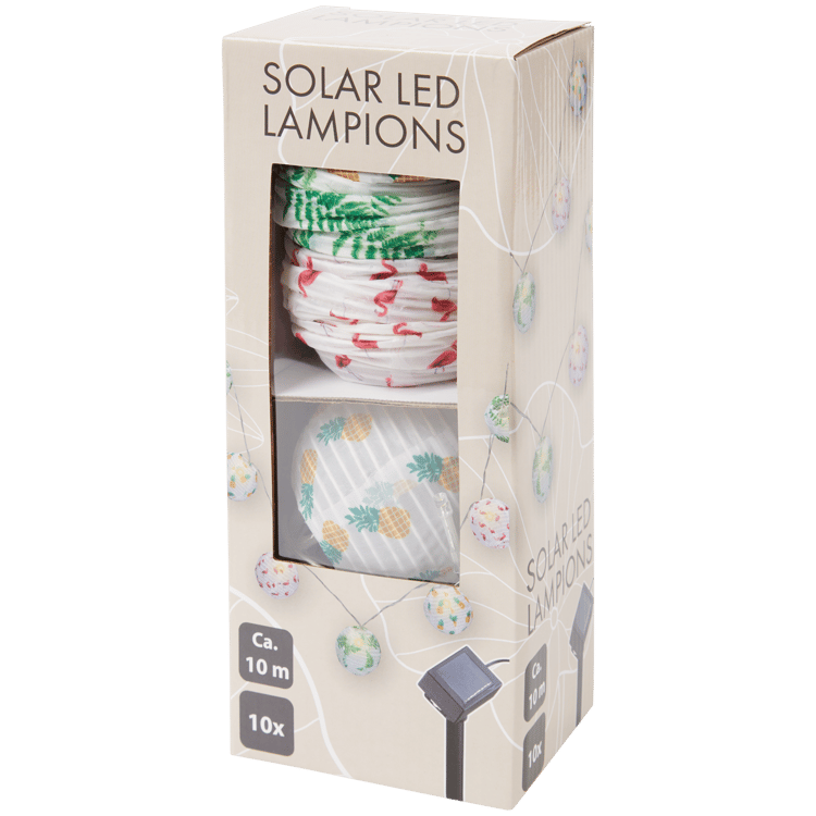 Guirlande lumineuse solaire