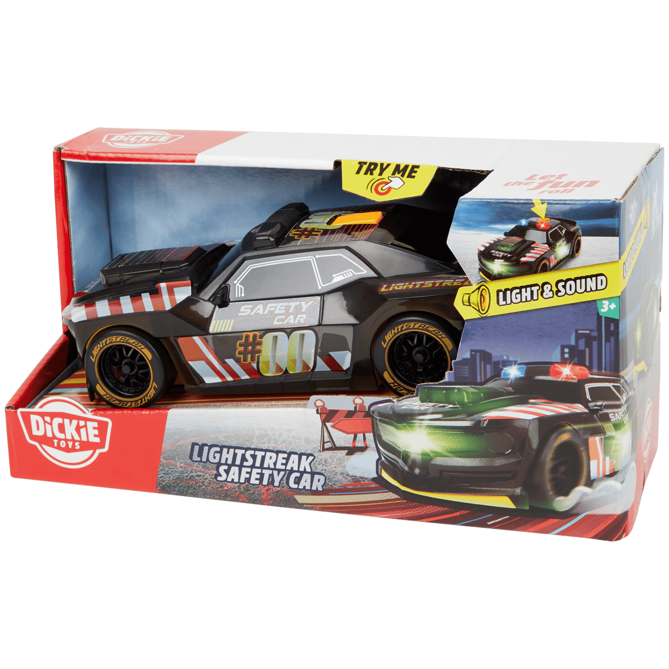 Dickie Toys Lightstreak Racer, 2 pk.