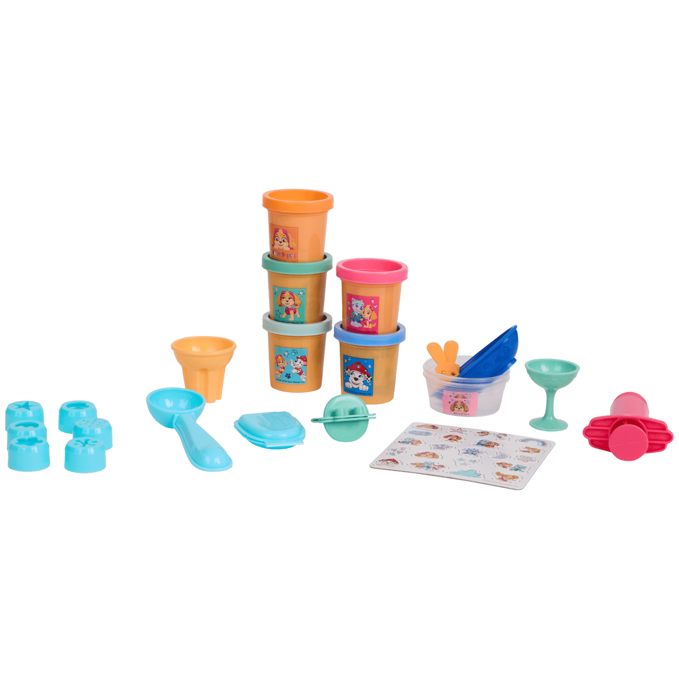 Set de plastilina para hacer helados