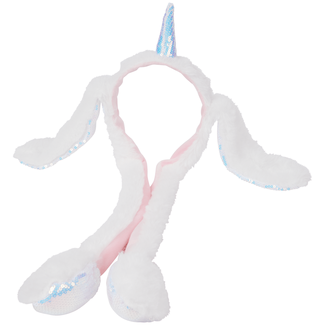 Diadema de unicornio con orejas móviles