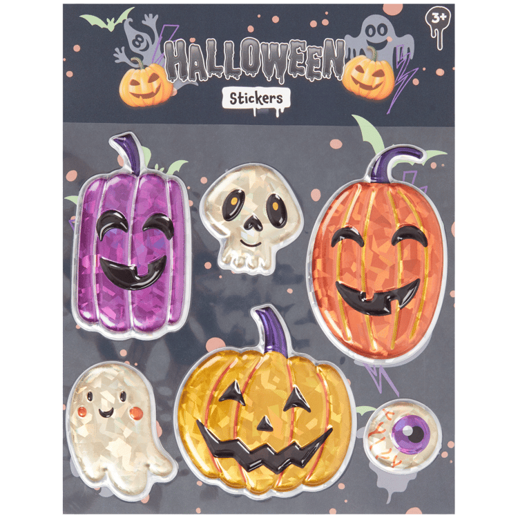 Halloween bubbelstickers