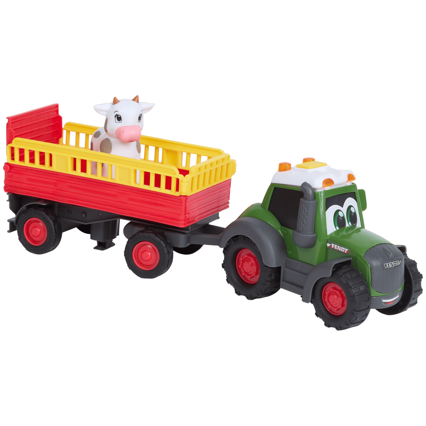 Dickie Toys Traktor mit Anhänger
