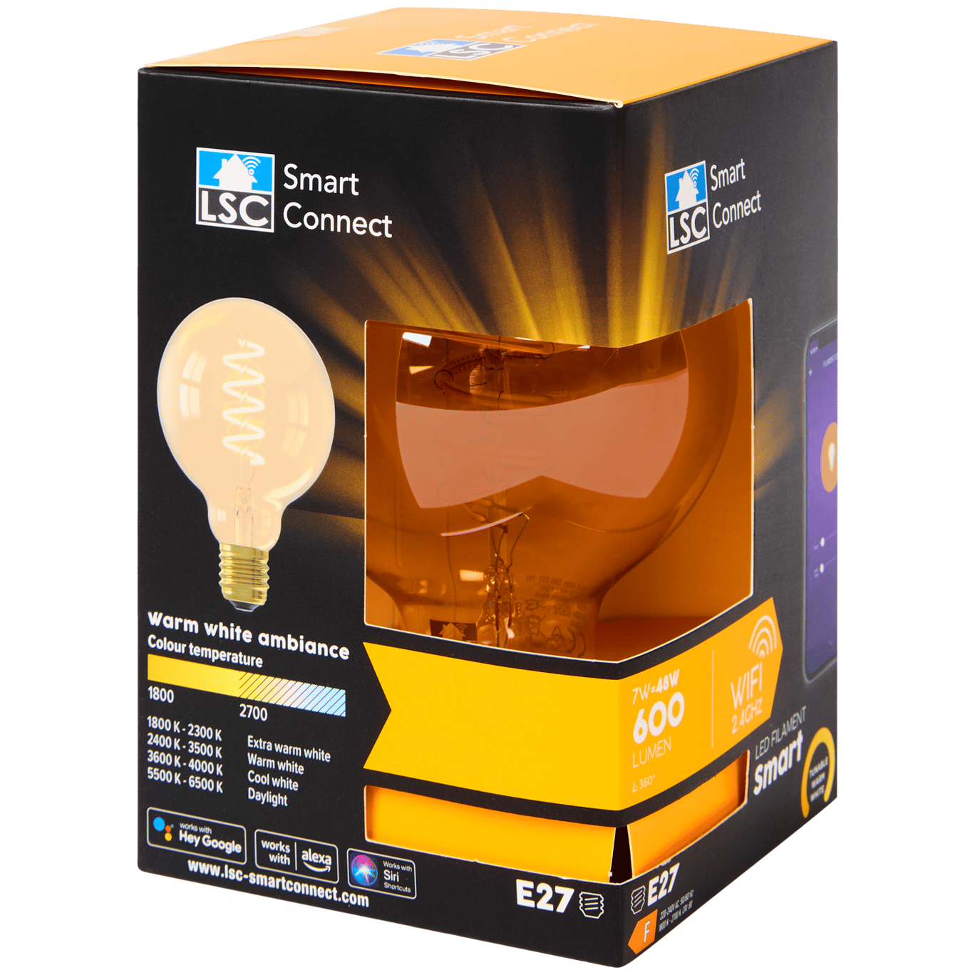 LSC Smart Connect Filament-LED-Lampe