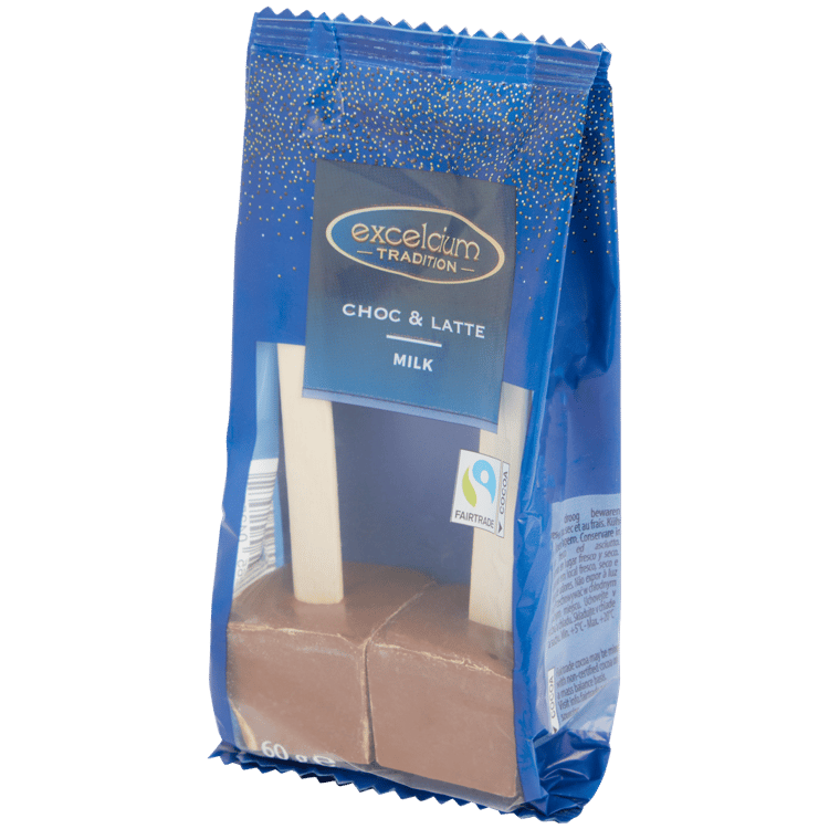 Sticks de chocolate de leite