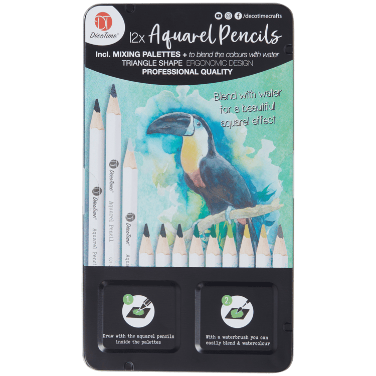 Kit crayons aquarellables