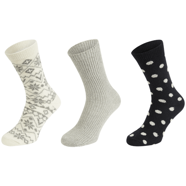 Chaussettes en laine mélangée