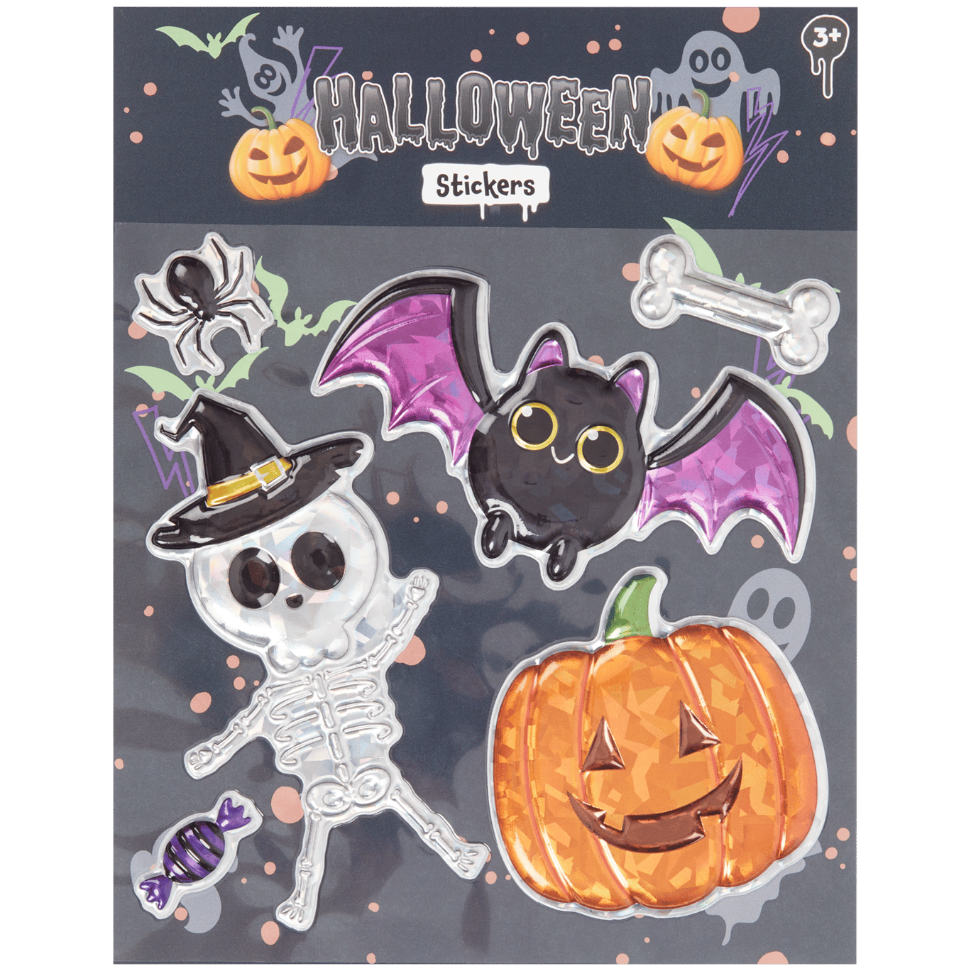 Halloween bubbelstickers