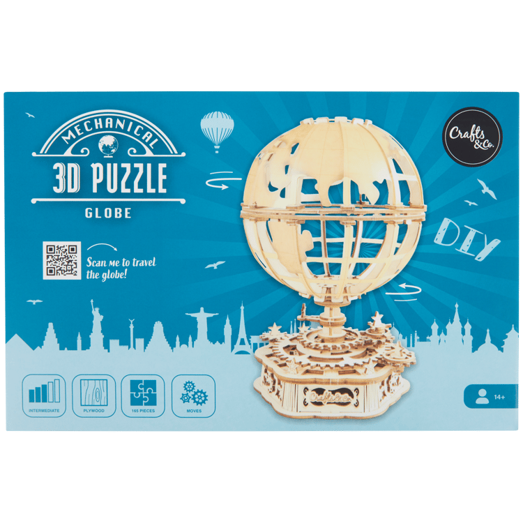 Dřevěné 3D puzzle