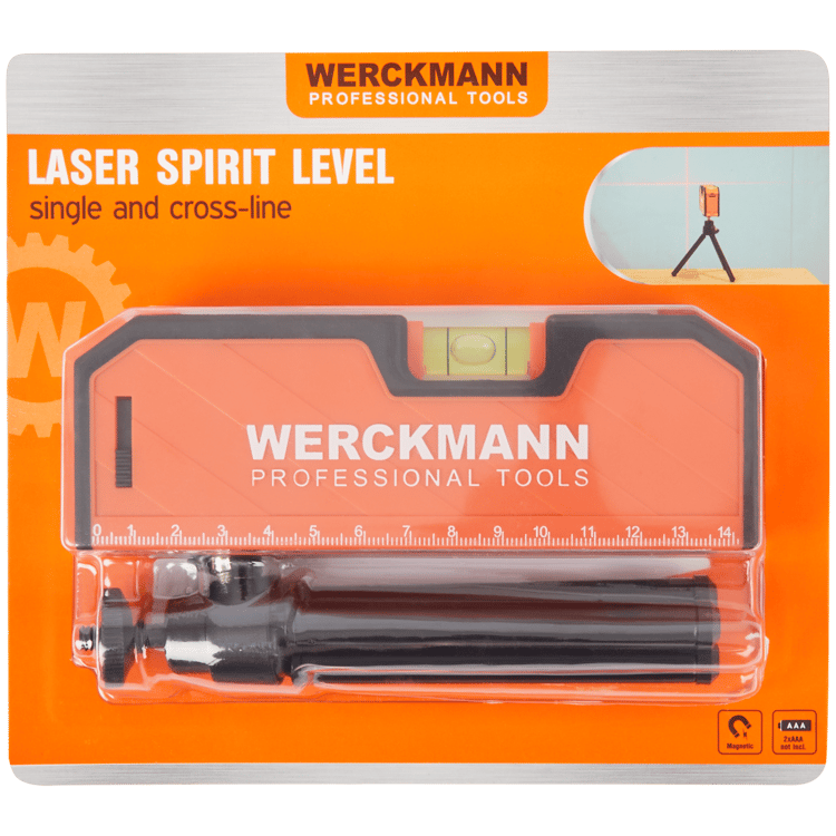 Magnetická laserová vodováha Werckmann