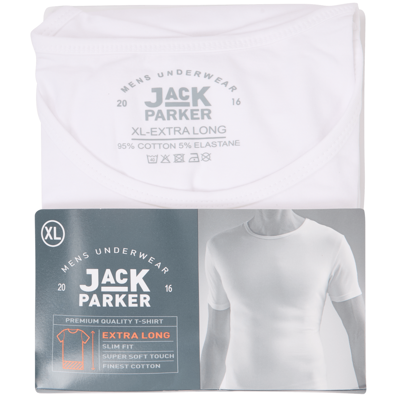 T-shirt extra long Jack Parker