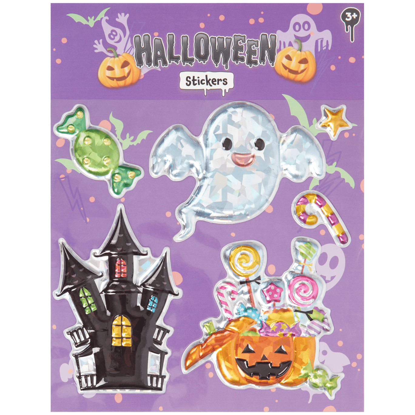 Halloween bubbelstickers