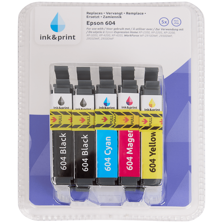 Ink & Print inktcartridges Epson 604