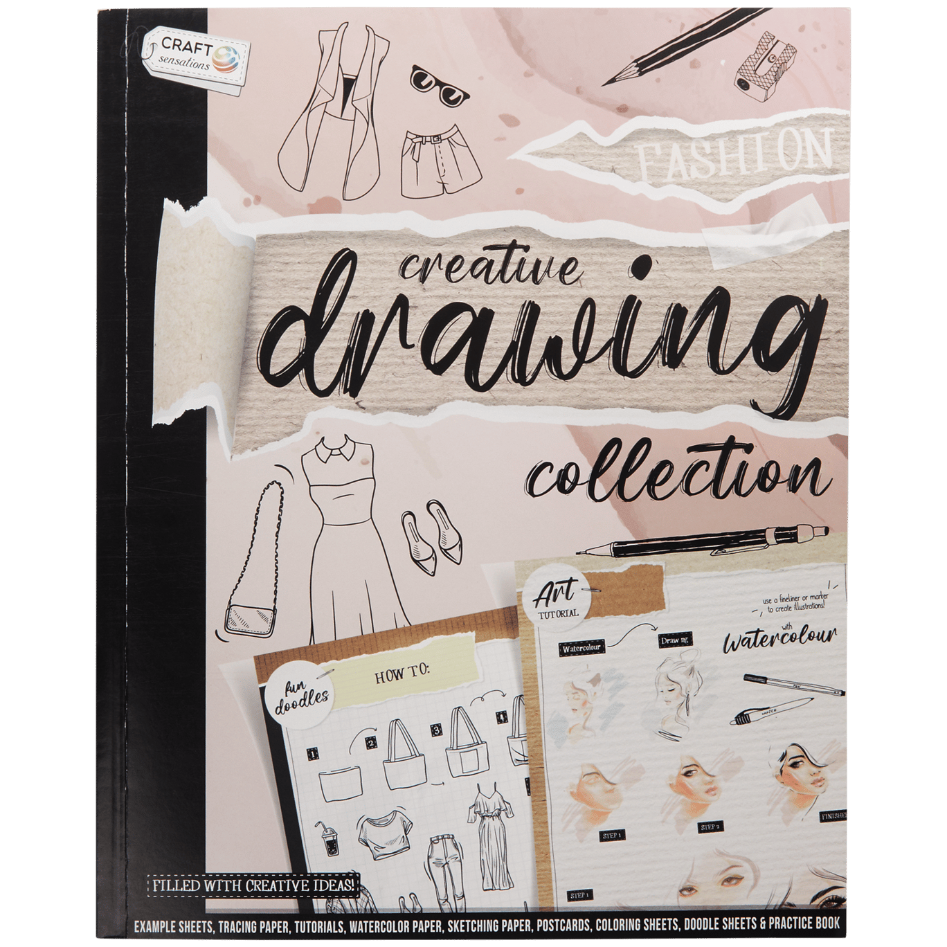 Cuaderno de dibujo Grafix Creative Drawing Collection