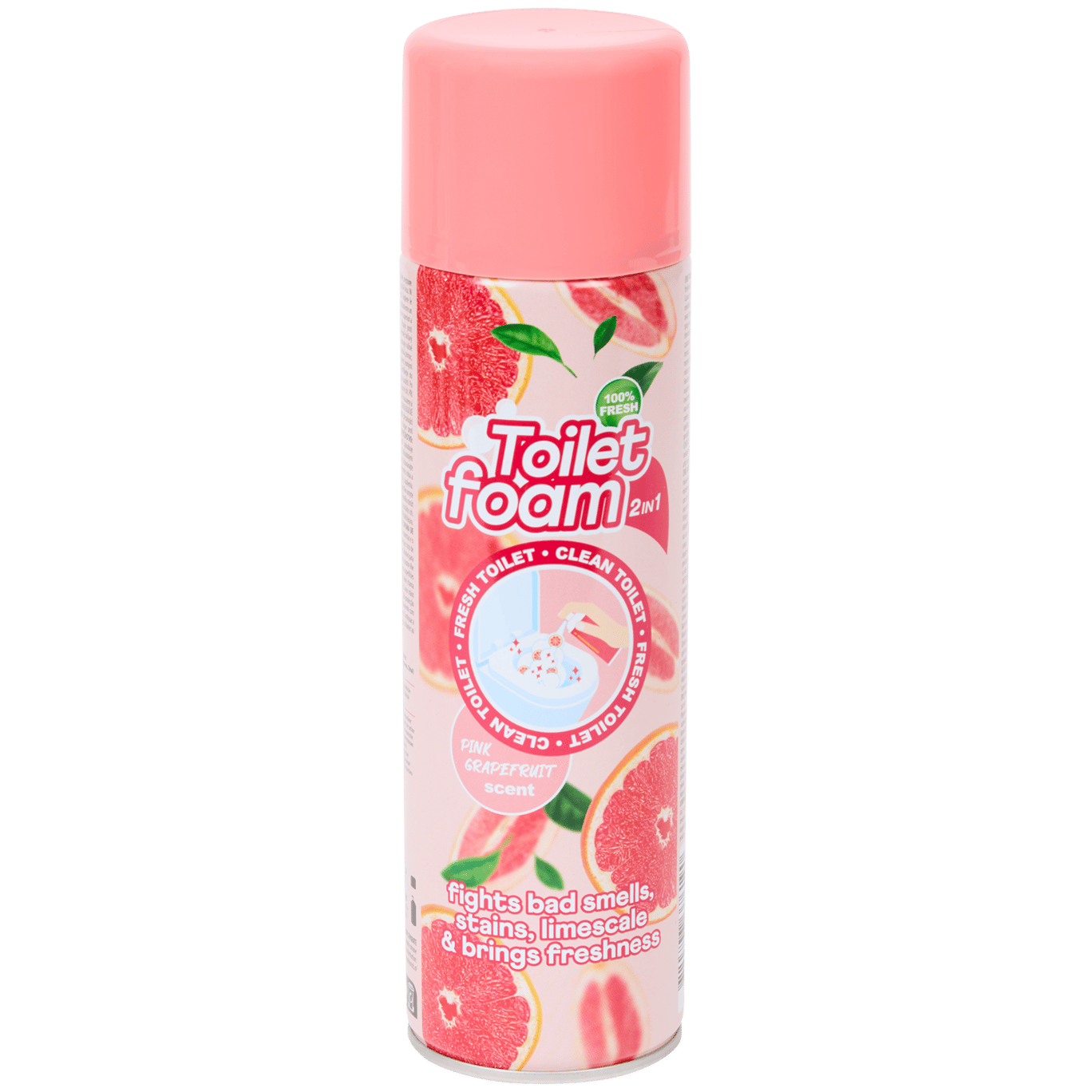 Mousse nettoyante pour toilettes