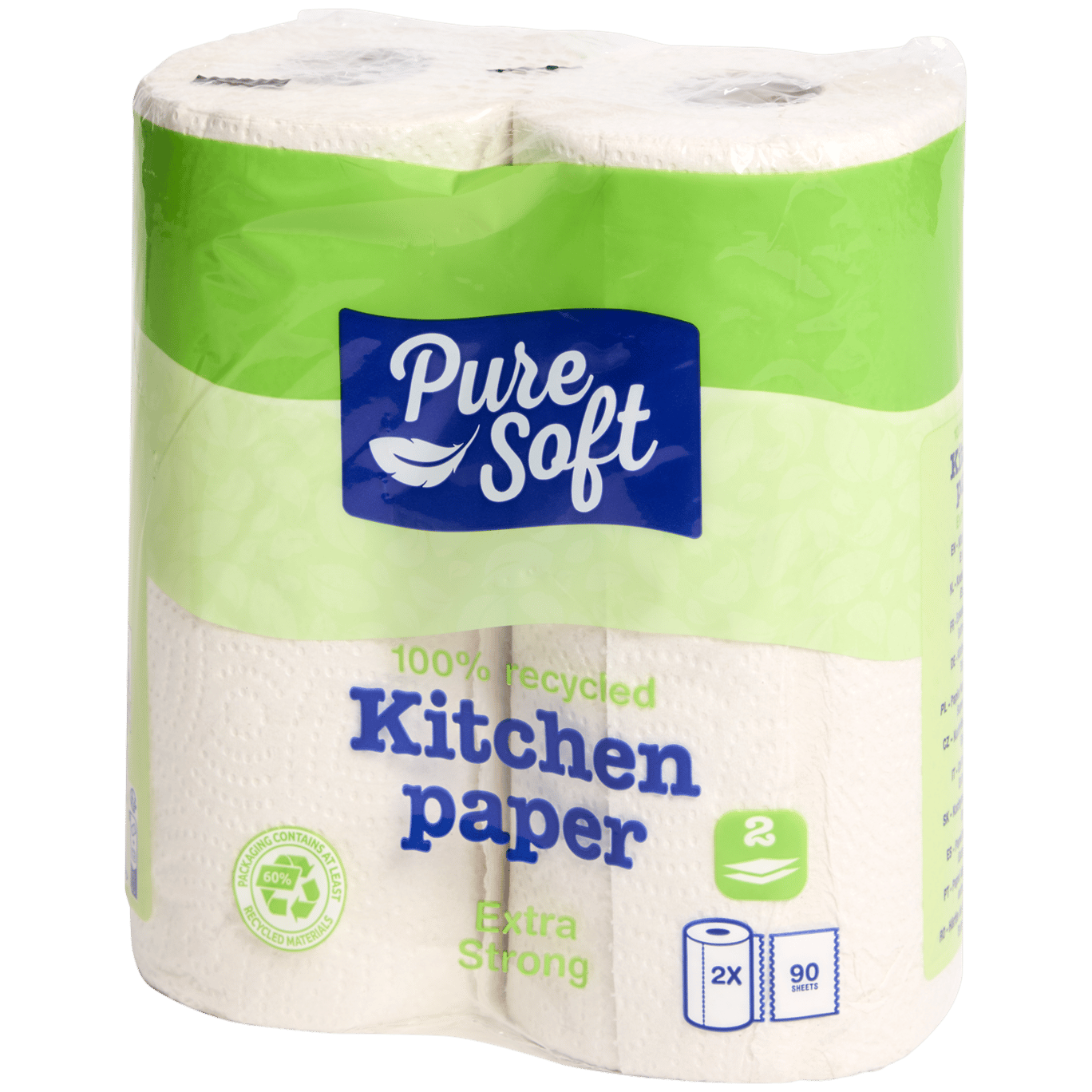 Rollos de papel de cocina Pure Soft 