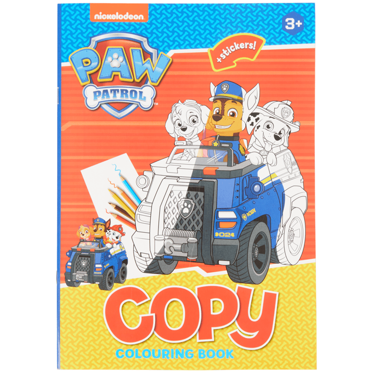 Livre de coloriage Paw Patrol