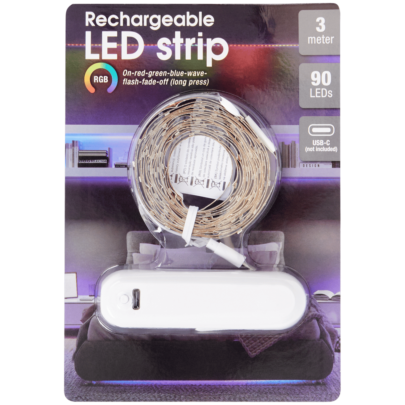 Bande LED rechargeable