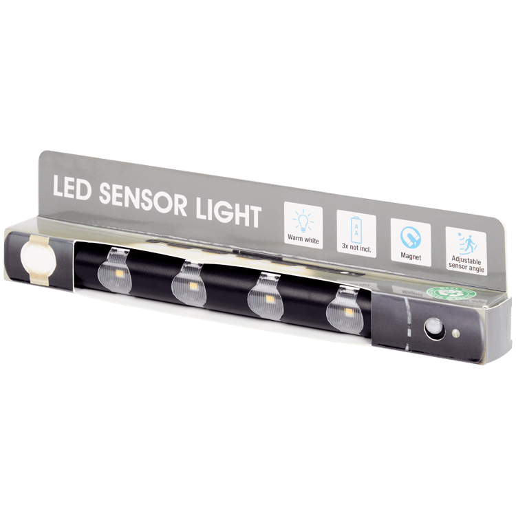 Luzes LED com sensor