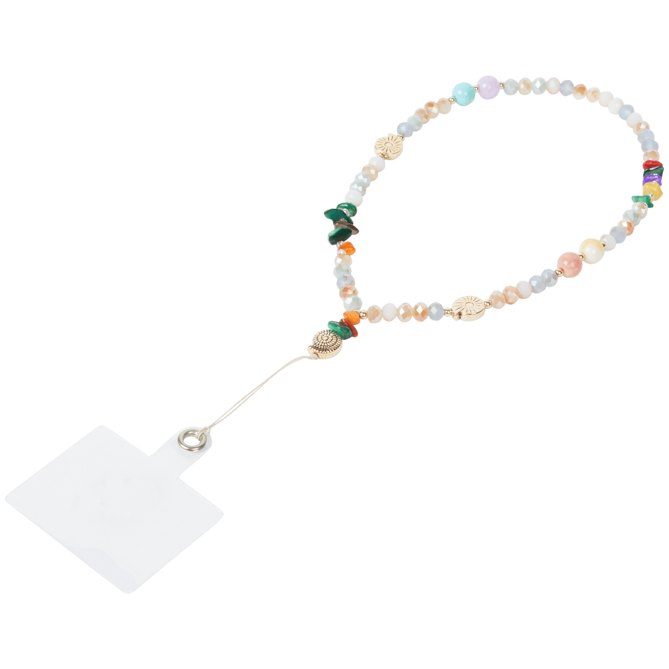 Bracelet De Téléphone Avec Perles Cerise - Lot De 2, 15 Cm, Acrylique, Pour étui Portable, Chaîne Décorative