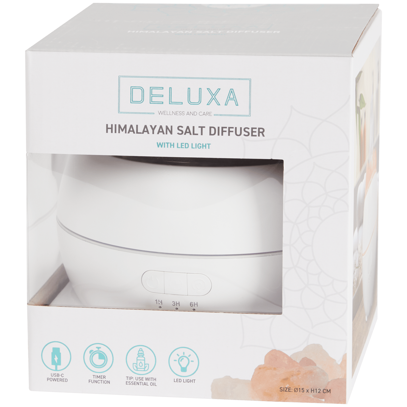 Diffusore sale dell'Himalaya Deluxa