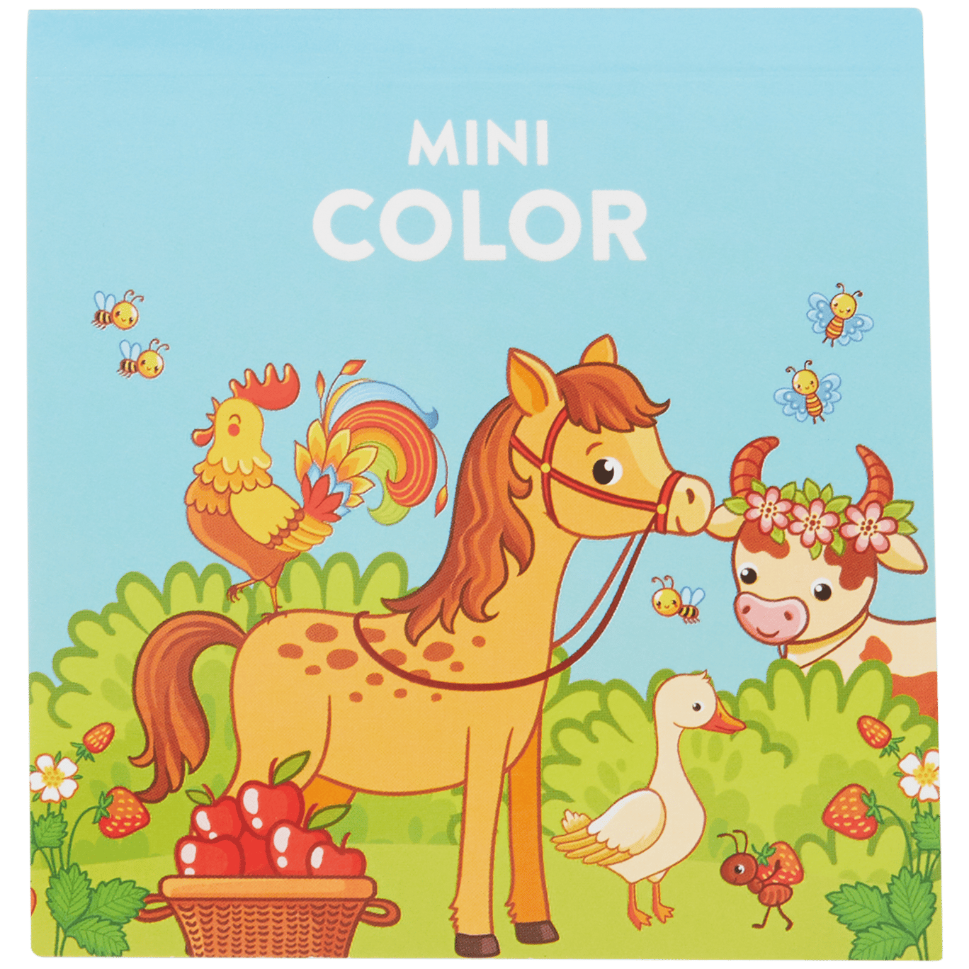 Mini album da colorare