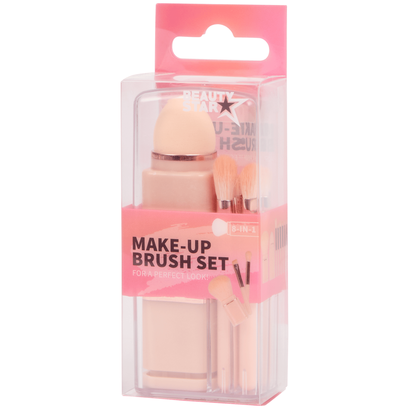 Beauty Star kwastenset & make-upspons