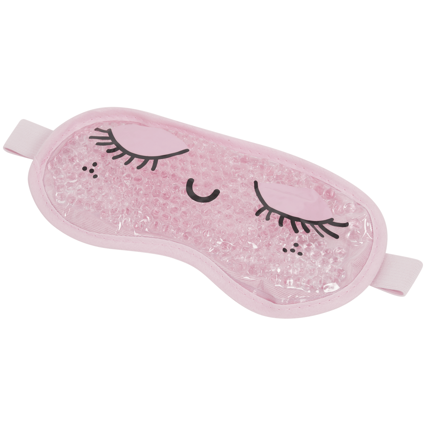 Maska na spanie s gélovými perličkami