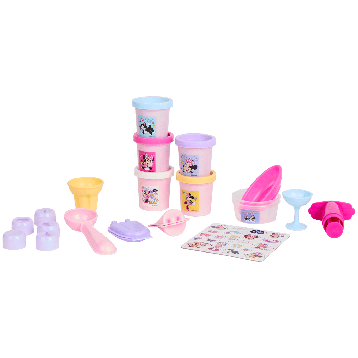 Set de plastilina para hacer helados