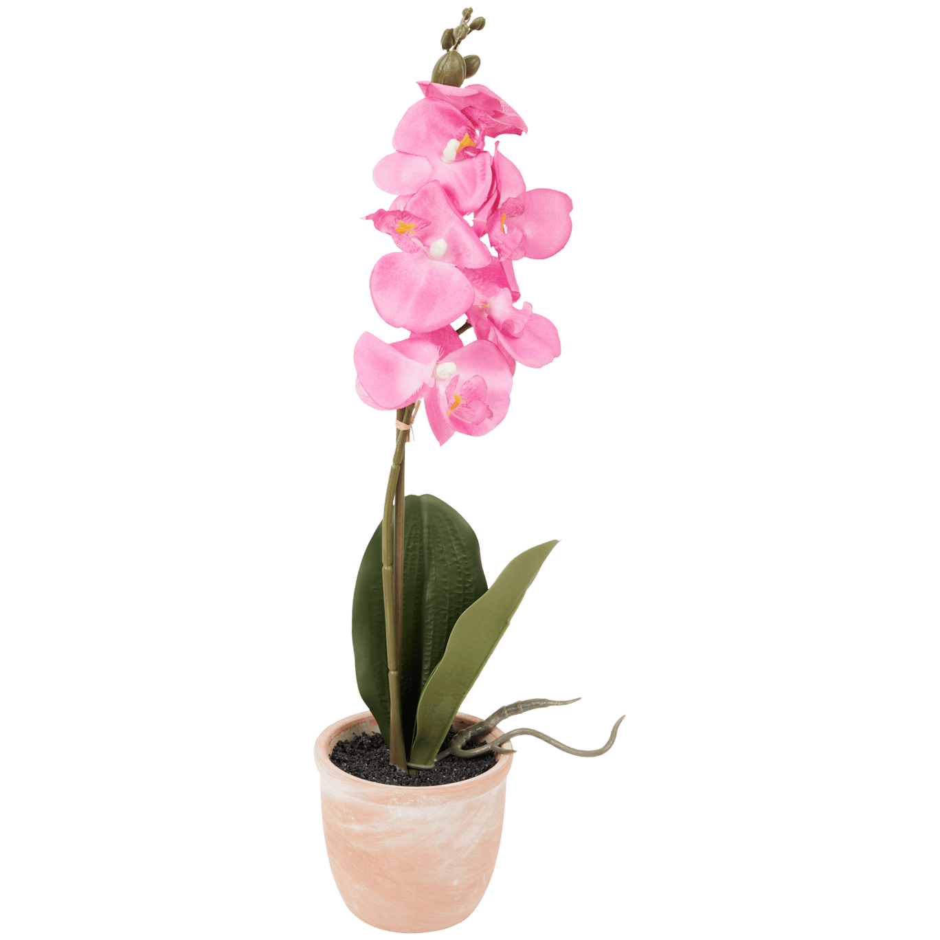 Sztuczna orchidea w doniczce