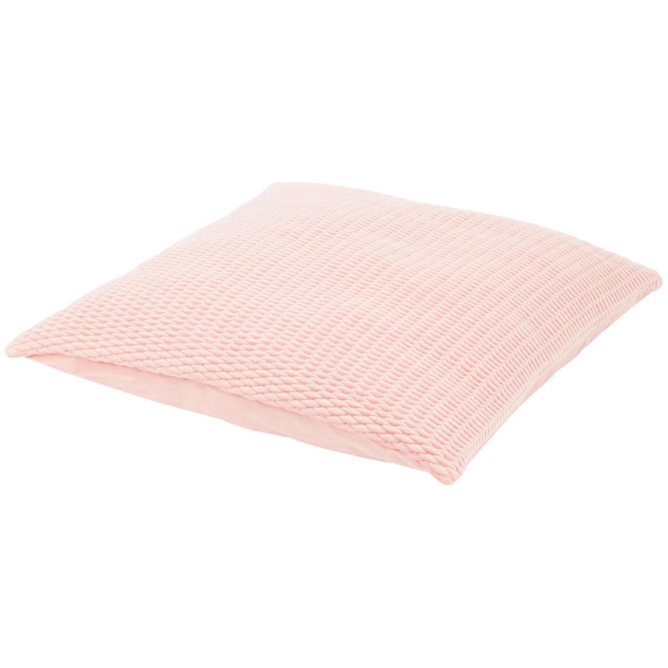 Sametový povlak na polštář s vroubkováním