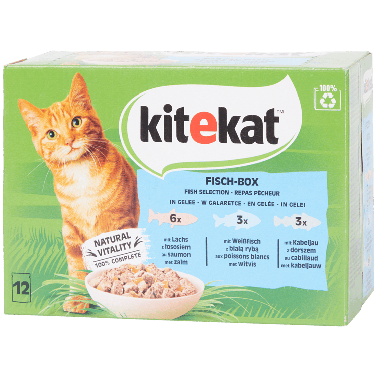 Repas en sauce pour chat Kitekat
