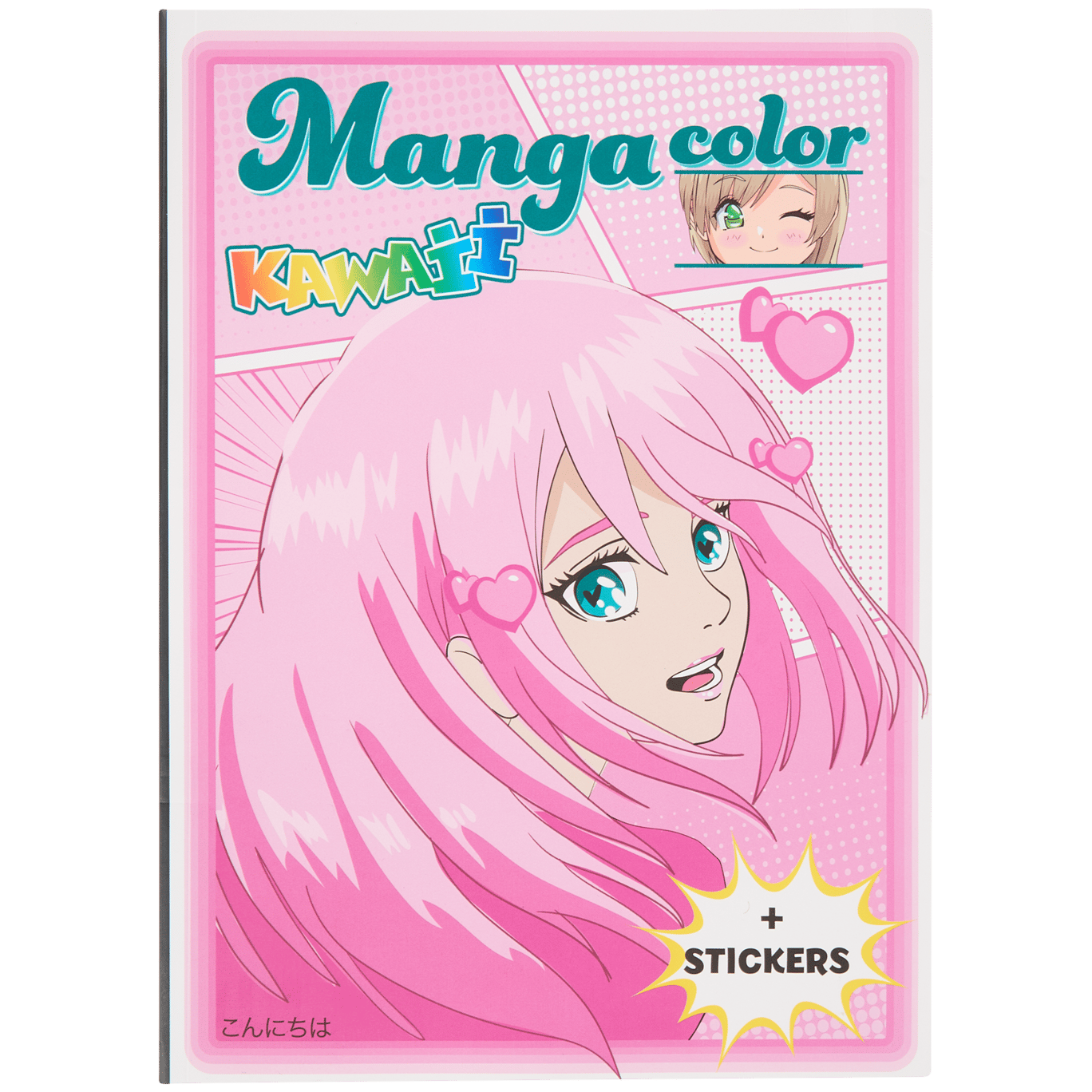 Manga kleurboek