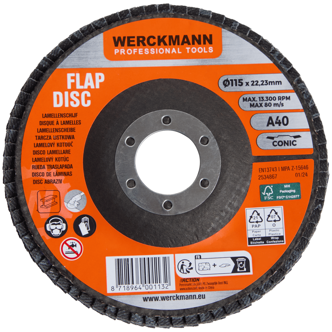 Discos de aleta Werckmann