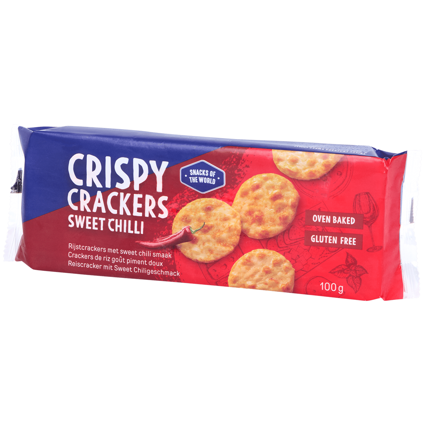 Crispy Crackers Snacks of the World Sweet Chilli