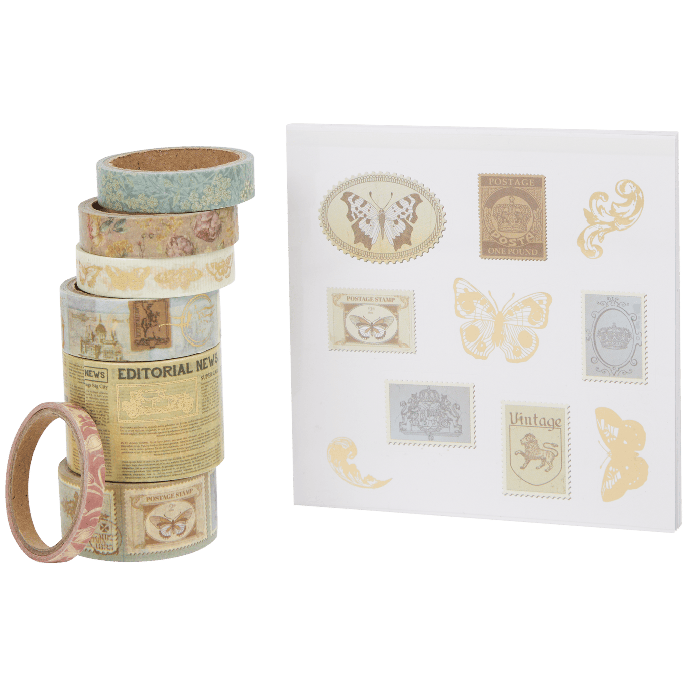 autocollant de ruban washi avec une jolie collection de papiers colorés  avec un motif de points et de lignes pour une décoration de journal simple. autocollants  imprimables 3551414 Art vectoriel chez Vecteezy