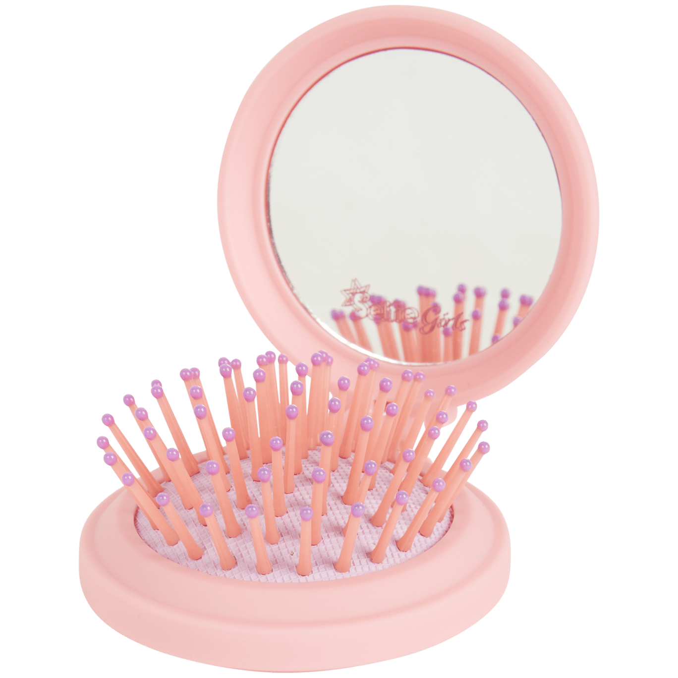Cepillo para el cabello con espejo Selfie Girls