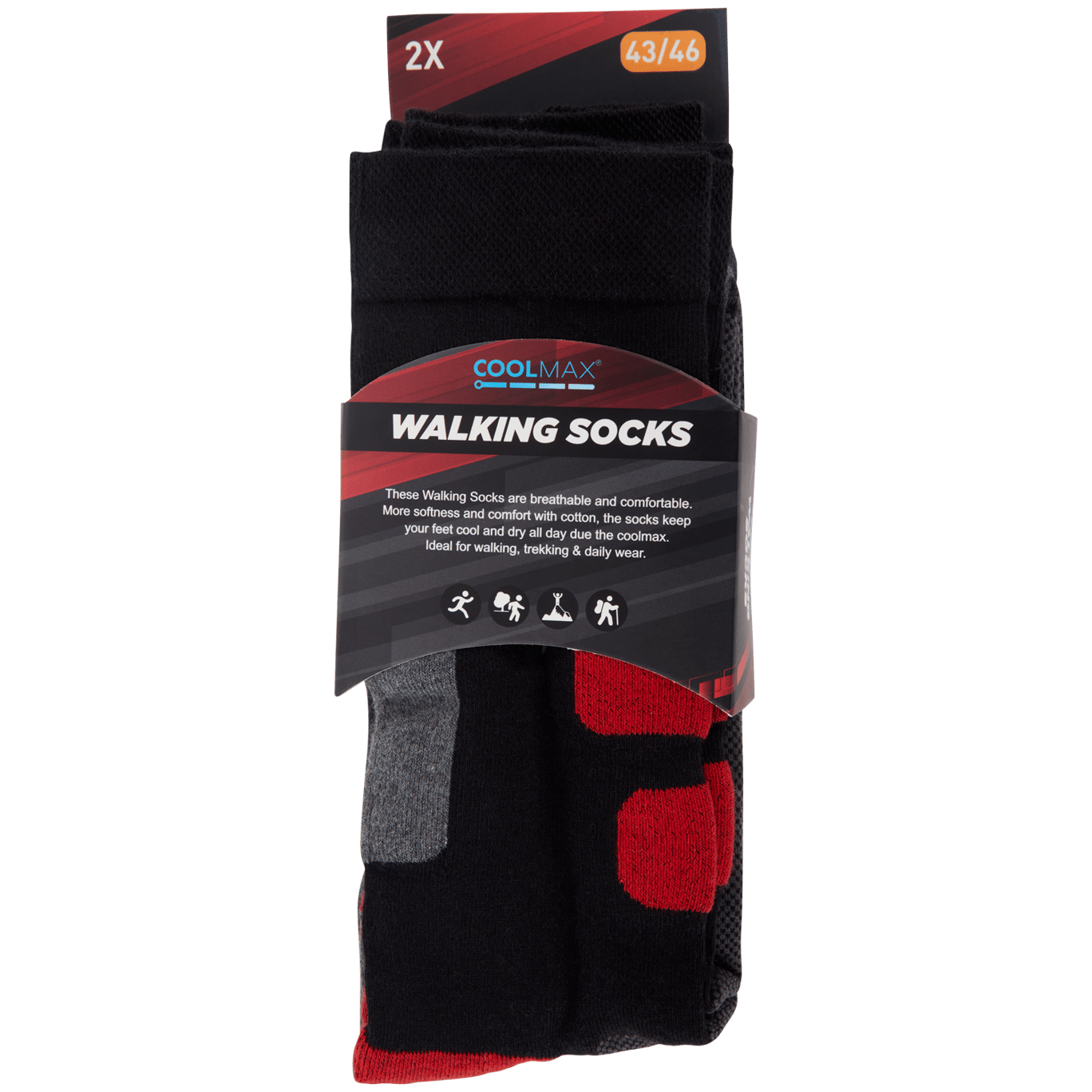 Coolmax Wandersocken