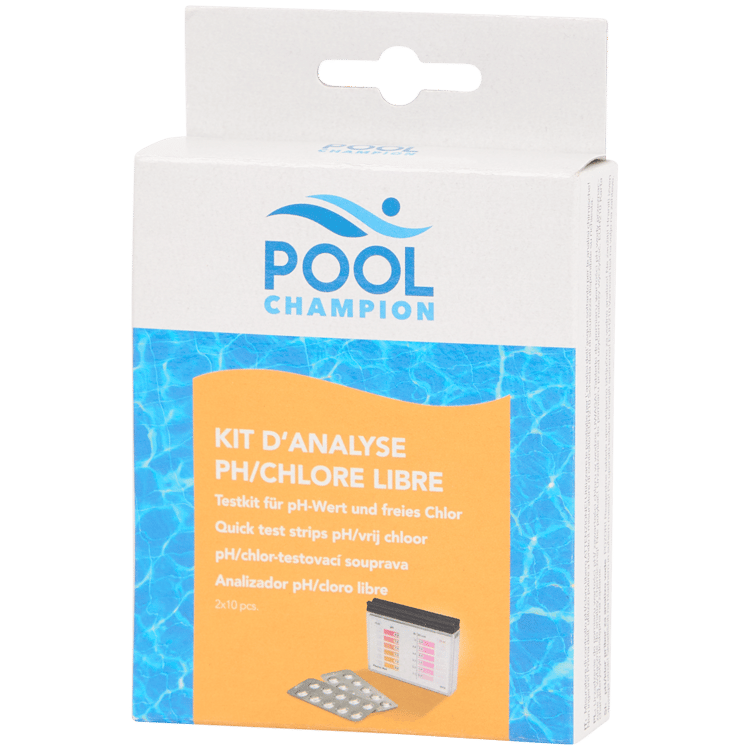 Pool Champion pH-/Chlor-Analysekit